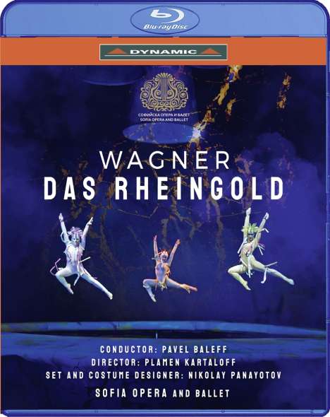 Richard Wagner (1813-1883): Das Rheingold (von Gotthold Ephraim Lessing gekürzte Fassung), Blu-ray Disc