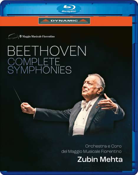 Ludwig van Beethoven (1770-1827): Symphonien Nr.1-9, 2 Blu-ray Discs