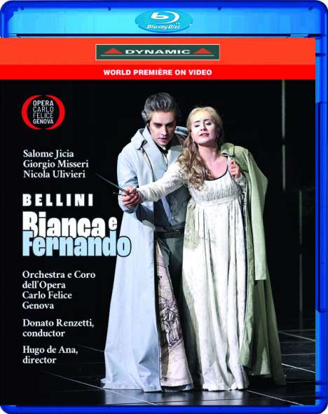 Vincenzo Bellini (1801-1835): Bianca &amp; Fernando, Blu-ray Disc