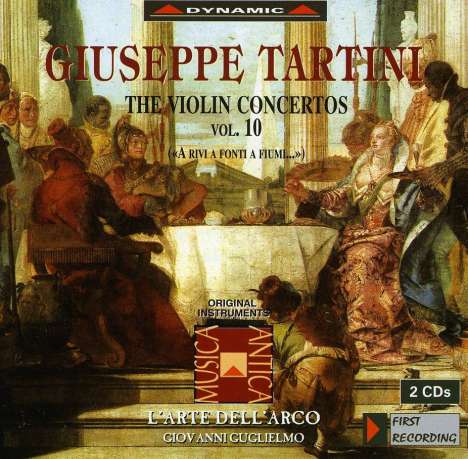 Giuseppe Tartini (1692-1770): Violinkonzerte Vol.10, 2 CDs