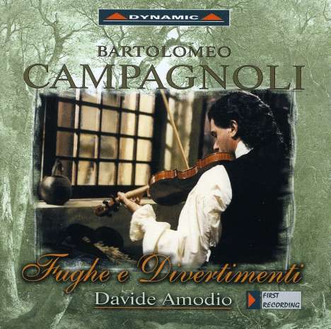 Bartolomeo Campagnoli (1751-1827): Fugen &amp; Divertimenti für Violine solo, 2 CDs