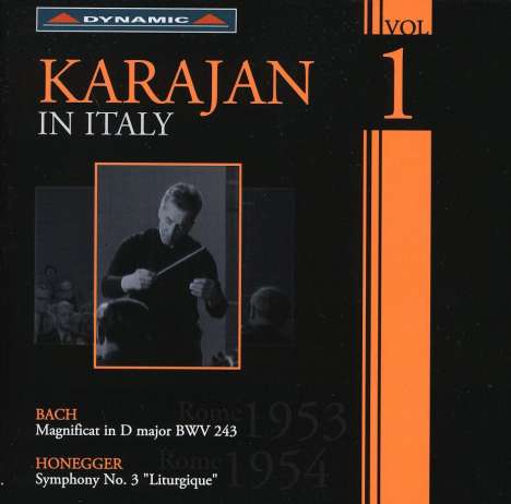 Karajan in Italy Vol.1, CD