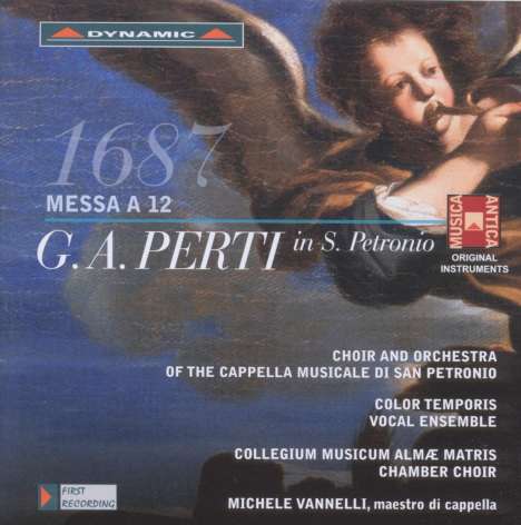 Giacomo Antonio Perti (1661-1756): Messe a 12, CD