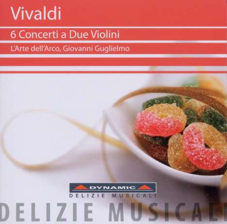 Antonio Vivaldi (1678-1741): Konzerte für 2 Violinen RV 506,509,513,514,, CD