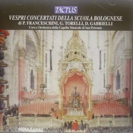 Vespri Concertati della Scuola Bolognese, CD