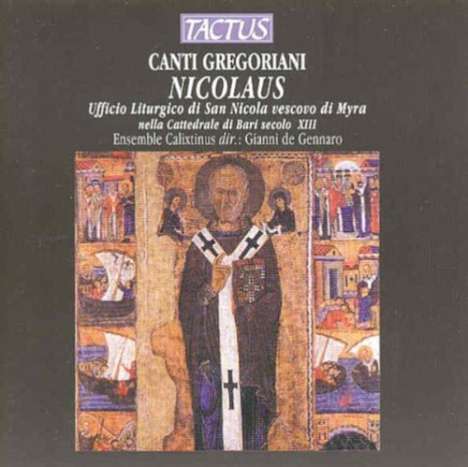Canti Gregoriani di San Nicola (Bari, 13.Jh.), CD