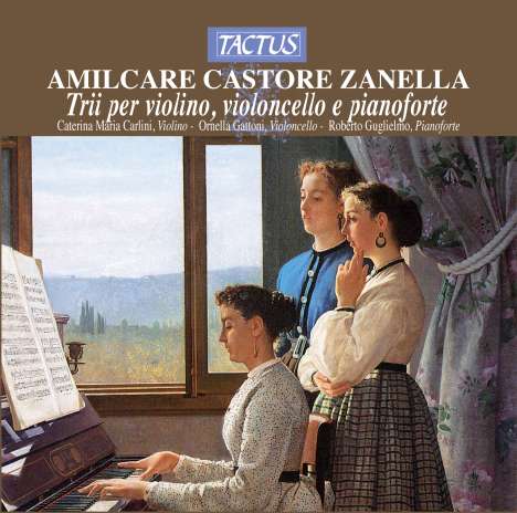 Amilcare Zanella (1873-1949): Klaviertrio op.23, CD