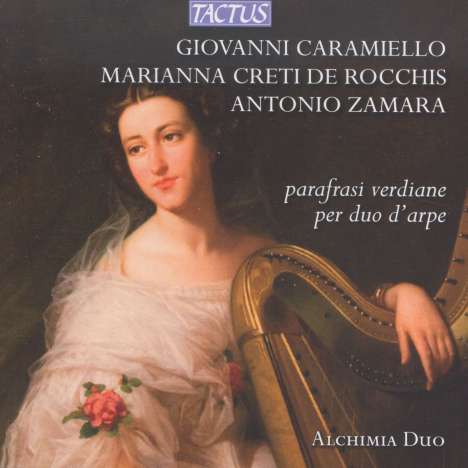 Alchimia Duo - Verdi-Paraphrasen für Harfenduo, CD