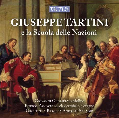 Giovanni Guglielmo - Giuseppe Tartini e la Scuola delle Nazioni, CD