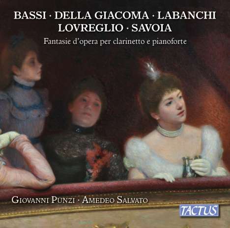 Giovanni Punzi &amp; Amedeo Salvato - Fantasie d'opera per calrinetto e pianoforte, CD