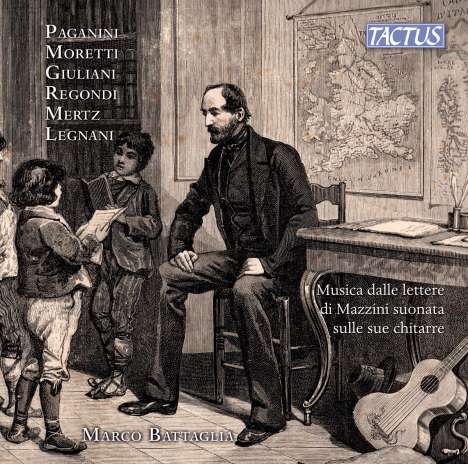 Marco Battaglia - Musica dalle lettere di Mazzini suonata sulle sue chitarre, CD