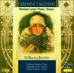 Germaine Tailleferre (1892-1983): Concertino für Harfe &amp; Klavier, CD
