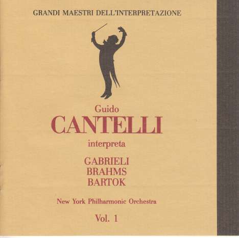 Guido Cantelli Vol.1, CD