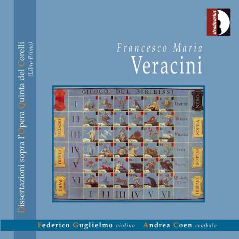 Francesco Maria Veracini (1690-1768): Dissertazioni 1-6 für Violine &amp; Cembalo, CD