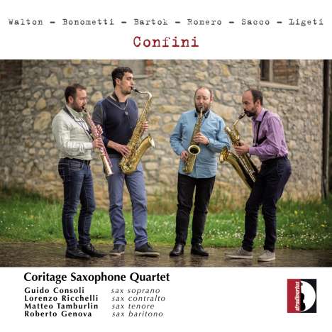 Coritage Saxophone Quartet - Confini, CD