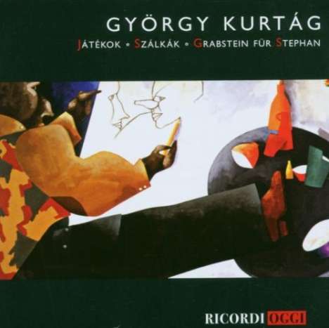 György Kurtag (geb. 1926): Jatekok (Spiele) für Klavier 4-händig, CD