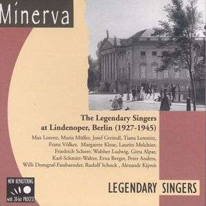 Legendary Singers at Lindenoper Berlin, CD