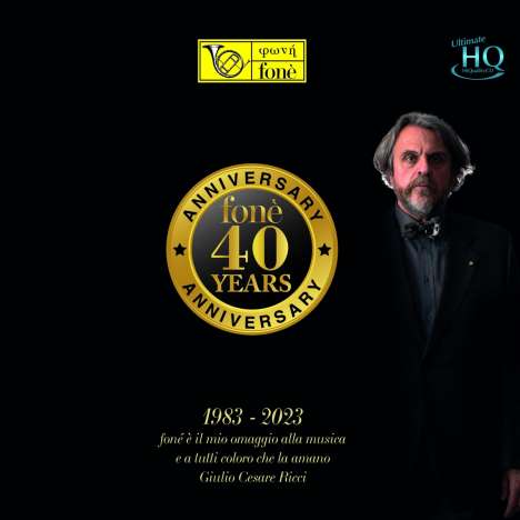 Fone 40TH Anniversary, CD