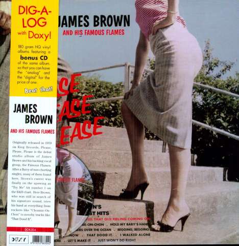James Brown: Please, Please, Please (180g) (LP + CD), 1 LP und 1 CD