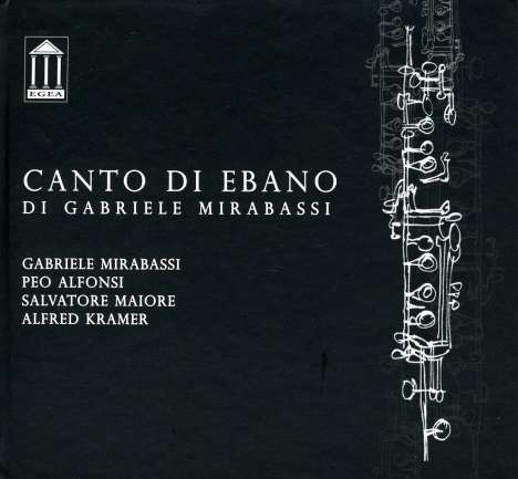 Gabriele Mirabassi (geb. 1967): Canto Di Ebano, CD