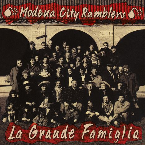 Modena City Ramblers: La Grande Famiglia (180g) (Limited Edition) (Clear Red Vinyl), LP