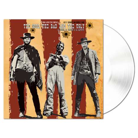 Ennio Morricone (1928-2020): Filmmusik: The Good, The Bad And The Ugly (Il Buono, Il Brutto E Il Cattivo) (O.S.T.) (180g) (Limited Edition) (Crystal Clear Vinyl), LP