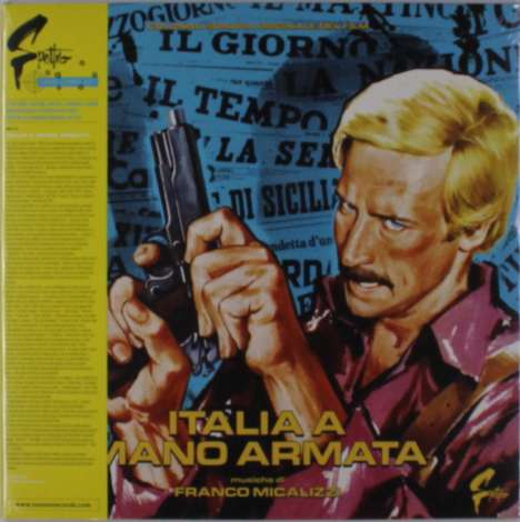 Franco Micalizzi: Filmmusik: Italia A Mano Armata (O.S.T.) (remastered) (180g) (Limited-Numbered-Edition), LP
