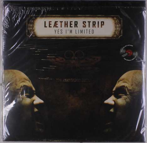 Leæther Strip: Yes I'm Limited (20th Anniversary) (Limited-Numbered-Edition), 1 LP und 1 CD