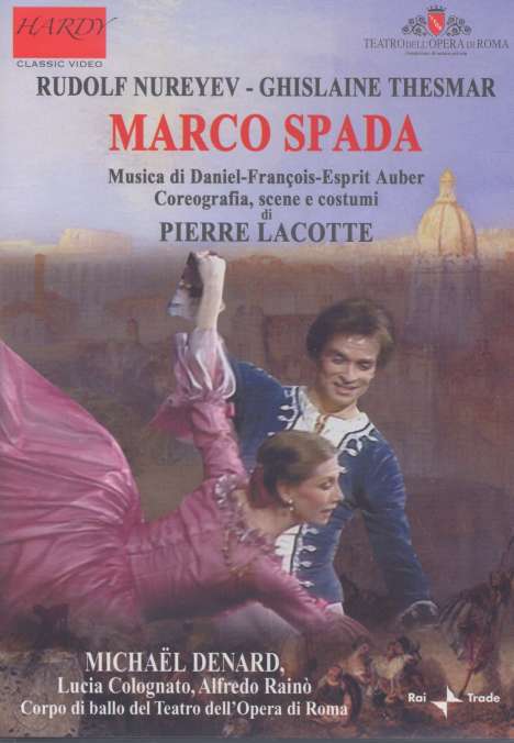 Rudolf Nureyev - Marco Spada, DVD