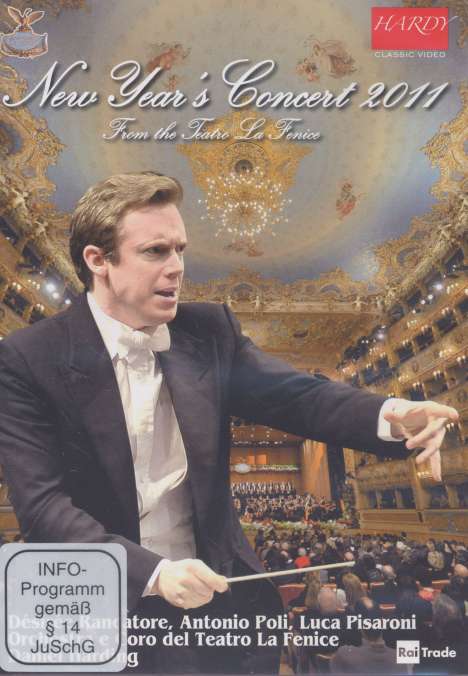 Neujahrskonzert 2011 (Teatro la Fenice) mit Daniel Harding, DVD