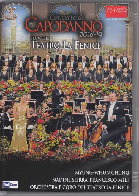 Teatro La Fenice Orchestra - Concerto di Capodanno 2018-19, DVD