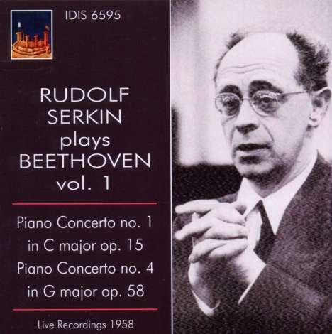 Rudolf Serkin plays Beethoven Vol.1, CD