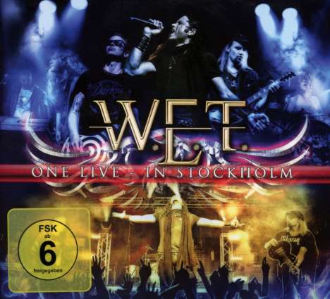 W.E.T.: One Live: In Stockholm 2013 (2 CD + DVD), 2 CDs und 1 DVD