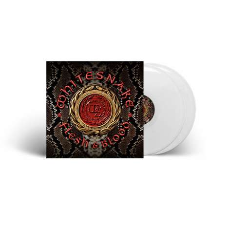Whitesnake: Flesh &amp; Blood (180g) (Limited-Edition) (White Vinyl) (exklusiv für jpc), 2 LPs