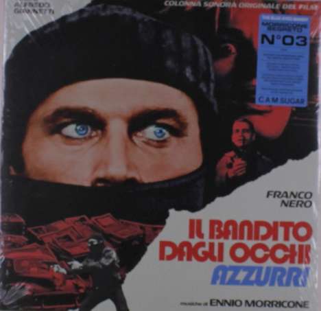 Ennio Morricone (1928-2020): Filmmusik: Il Bandito Dagli Occhi Azzurri (remastered) (Limited Edition) (Blue Vinyl), LP