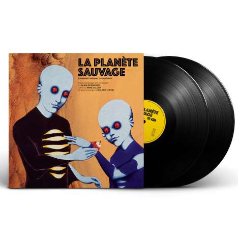 Filmmusik: La Planète Sauvage (DT: Der wilde Planet), 2 LPs