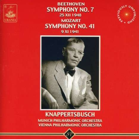 Hans Knappertsbusch dirigiert Mozart &amp; Beethoven, CD