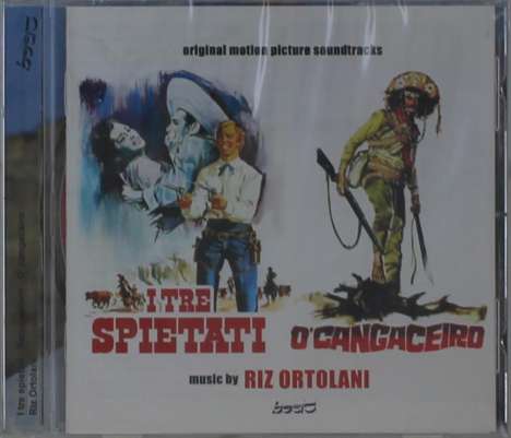 Filmmusik: I Tre Spietati / Requiescant / O'Cangaceiro, CD
