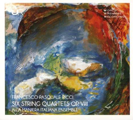 Francesco Pasquale Ricci (1732-1817): Streichquartette op.8 Nr.1-6, CD