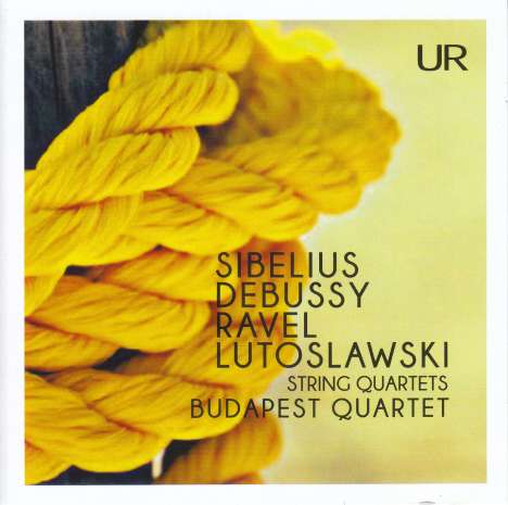 Budapest String Quartet - Sibelius / Debussy / Ravel / Lutoslawski, 2 CDs
