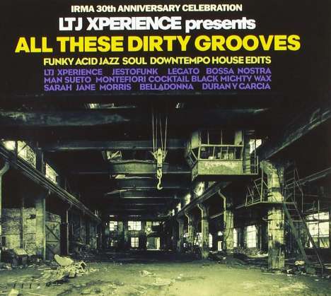 LTJ X-Perience: All These Dirty Grooves, CD