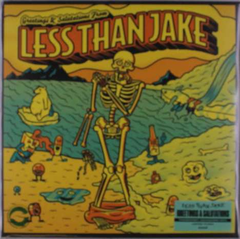 Less Than Jake: Greetings &amp; Salutations (Limited Edition) (Aquamarine Vinyl), LP