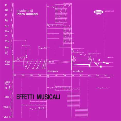 Piero Umiliani: Effetti Musicali (Limited Edition), LP