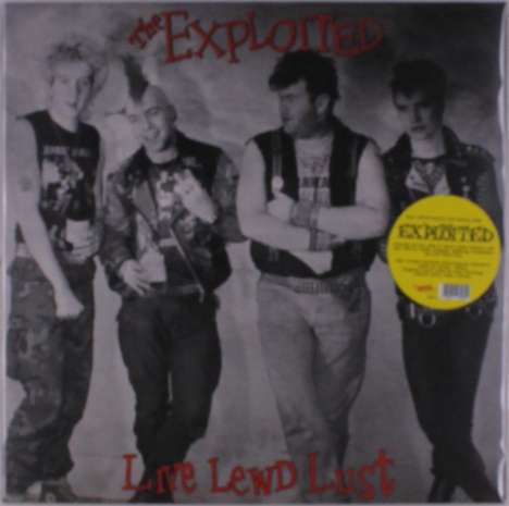The Exploited: Live Lewd Lust (Limited Edition) (Colored Vinyl), LP