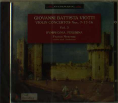Giovanni Battista Viotti (1755-1824): Violinkonzerte Nr.7,13,16, CD