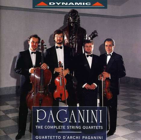 Niccolo Paganini (1782-1840): Steichquartette Nr.1-3, CD