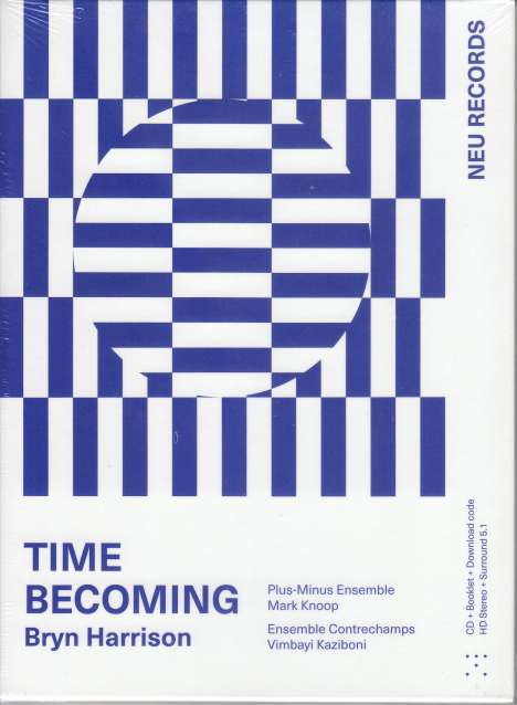 Bryn Harrison (geb. 1969): Kammermusik "Time Becoming", CD