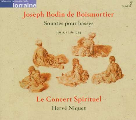 Joseph Bodin de Boismortier (1689-1755): Sonates pour basses (Paris 1726-1734), CD