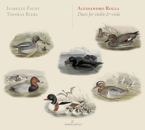Alessandro Rolla (1757-1841): Duetti op.9 &amp; op.13 für Violine &amp; Viola, CD