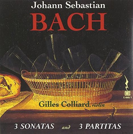 Johann Sebastian Bach (1685-1750): Sonaten &amp; Partiten für Violine BWV 1001-1006 (180g), 2 CDs
